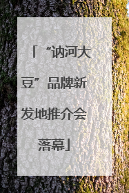“讷河大豆”品牌新发地推介会落幕