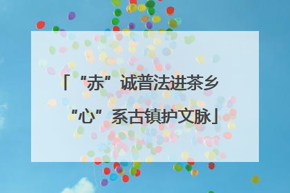“赤”诚普法进茶乡 “心”系古镇护文脉