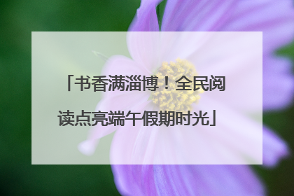 书香满淄博！全民阅读点亮端午假期时光