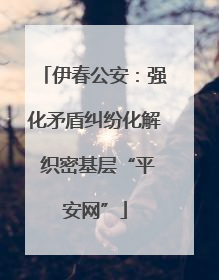 伊春公安：强化矛盾纠纷化解 织密基层“平安网”