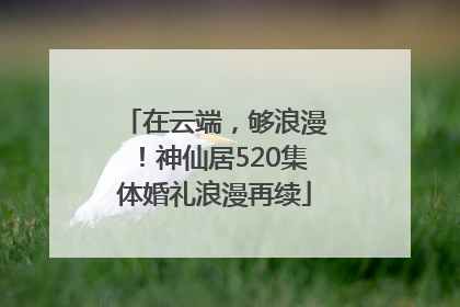 在云端，够浪漫！神仙居520集体婚礼浪漫再续