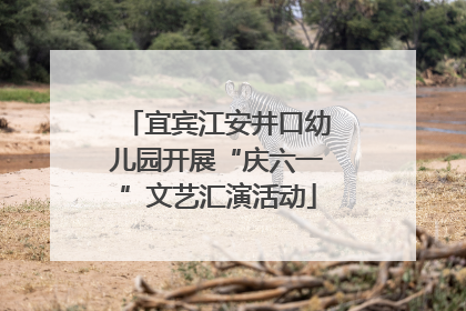 宜宾江安井口幼儿园开展“庆六一”文艺汇演活动