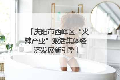 庆阳市西峰区“火辣产业”激活集体经济发展新引擎