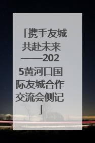 携手友城 共赴未来——2025黄河口国际友城合作交流会侧记