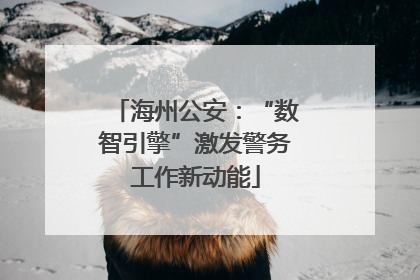 海州公安：“数智引擎”激发警务工作新动能