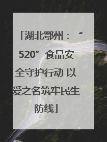 湖北鄂州：“520”食品安全守护行动 以爱之名筑牢民生防线