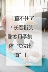 藏不住了！长春街头耐寒月季集体“C位出道”
