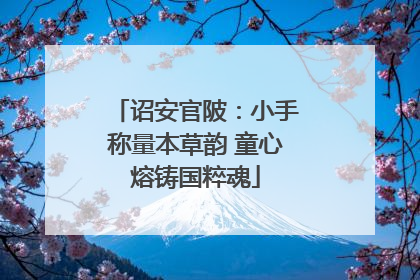 诏安官陂：小手称量本草韵 童心熔铸国粹魂