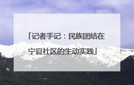 记者手记：民族团结在宁夏社区的生动实践
