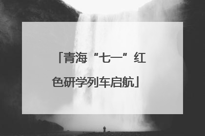 青海“七一”红色研学列车启航