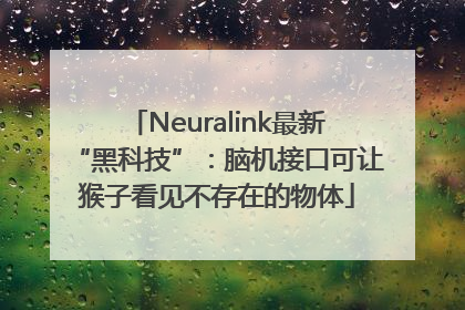 Neuralink最新“黑科技”：脑机接口可让猴子看见不存在的物体